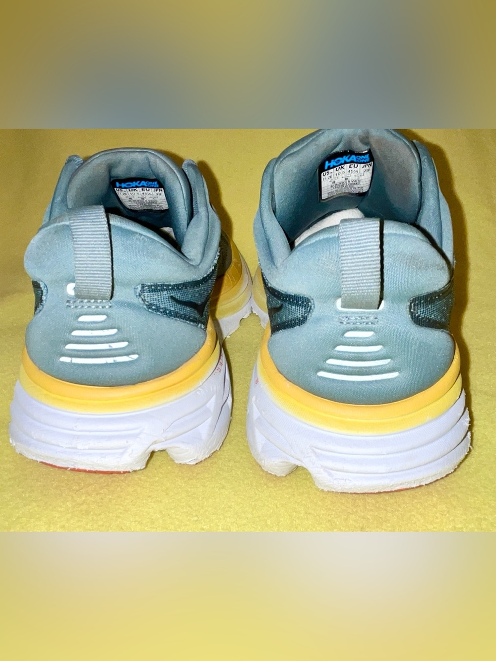 Hoka Bondi 8 Men’s Neutral Road Running Shoes - Blue - Mens 11 2E. (Wide) - Picture 7 of 11